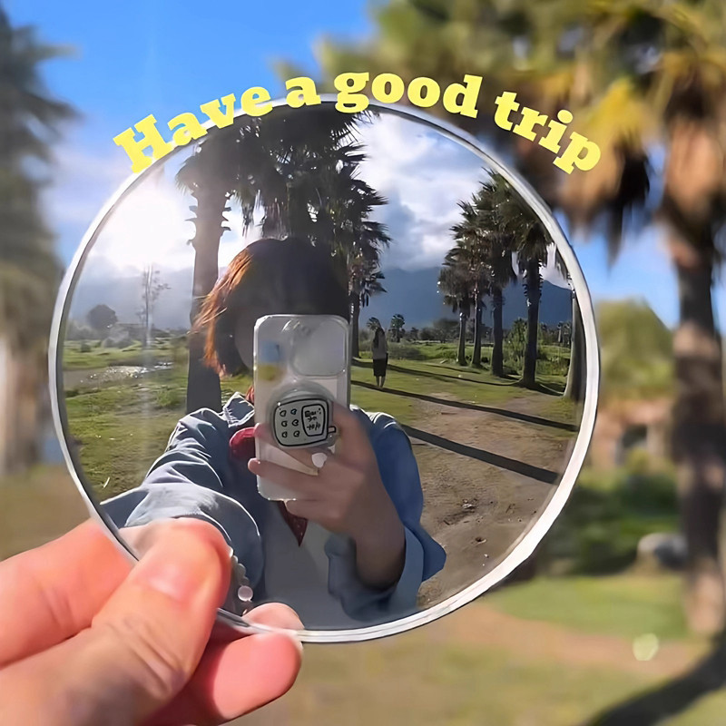 🚚【giao Hàng 24h】Lễ hội bắn nước Chụp ảnh Gương Selfie Gương kiểm tra ghi lại thời điểm tốt đẹp