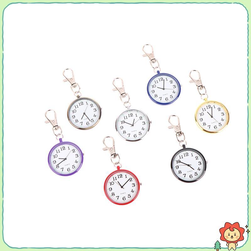 Đồng Hồ Nhà Thơ Y Tá Nhà Thơ Đồng Hồ Móc Khóa Fob Clo Với Pin Bác Sĩ Y Tế Vintage Đồng Hồ Quà Tặng Không
