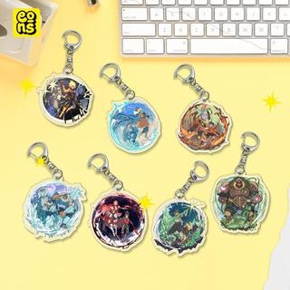 Gantungan Kunci Akrilik Boboiboy – Keychain Anime Karakter Kartun Lucu - G537