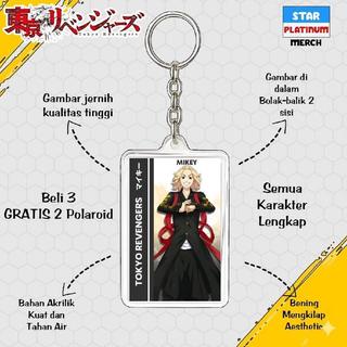 Gantungan Kunci Tokyo Revengers - Keychain Tokyo Revengers - Ganci Anime - Gantungan Kunci Kisaki Tetta - Shuji Hanma