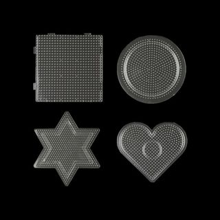 MARBLEM 2.6mm Bean Board, DIY Make Puzzle Handmade Crafts Decor Perler Beads Mẫu, Hama Beads Tool Chất Lượng Cao Chịu Nhiệt DIY Pegboard Câu Đố Giáo Dục
