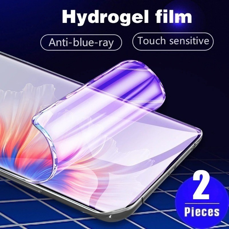 1-2 Chiếc Full Cover Bảo Vệ Màn Hình HD Mềm Cho Tecno Spark Go 1 1S 2 3 2020 2019 2021 2022 2023 2024 2025 Chống Rơi Chống Gián Điệp Riêng Tư Chống Ánh Sáng Xanh Hydrogel Phim Mờ