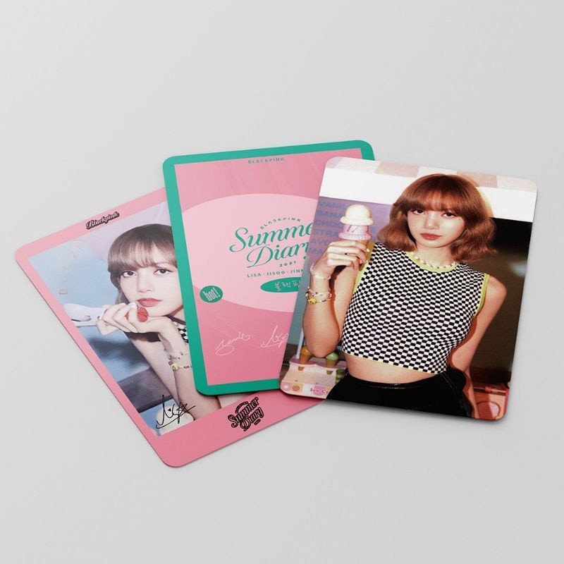 Set 55 lomo card Blackpink Summer Diary 2021 | Shopee Việt Nam