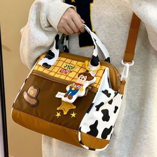 Dễ Thương Buzz Woody Túi Xách Hoạt Hình Hàng Hóa Mùa Hè Phong Cách Mới Dung Tích Lớn Một Vai Tôi