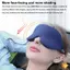 Mặt nạ mắt ngủ 3D Bịt mắt cho Unisex Mềm mại Giảm mệt mỏi Bao che mắt Ngủ tự nhiên Miếng dán mắt mù Công cụ chăm sóc da mới