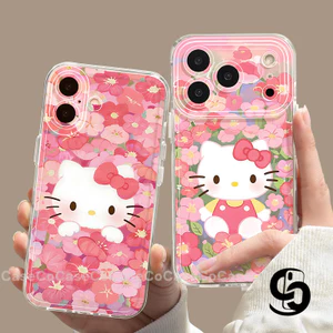 Ốp Lưng Cho Redmi 13C 12C 15C 14C A5 13 10C Redmi Note 15 11 14 13 12 POCO C71 C85 Bìa cắt dán hình gấu Kitty dễ thương