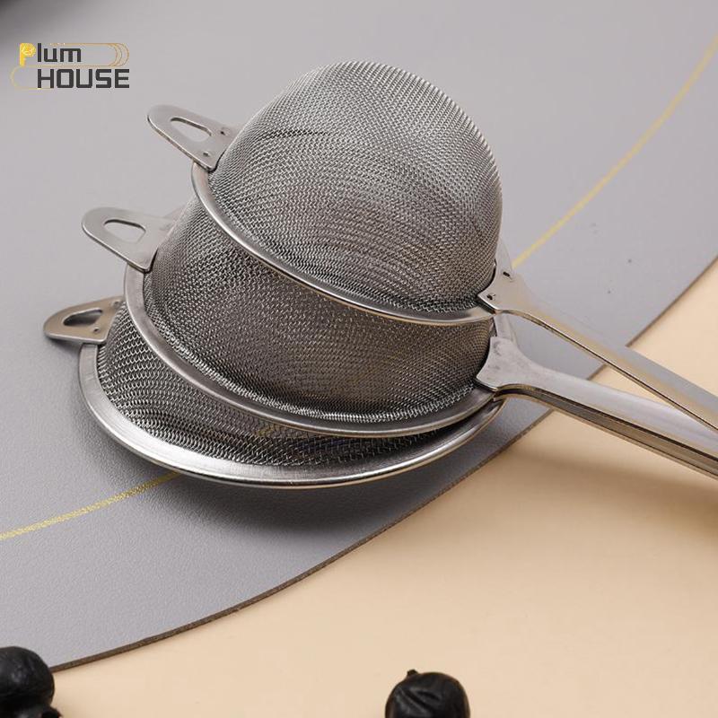 PlumHOUSE Mới Thép Không Gỉ Matcha Sifter Lưới Rất Mịn Chống Rỉ Trà Lọc Dễ Dàng Vệ Sinh Thực Phẩm Nhỏ Sifters Cho Nhà Bếp VN