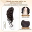 SHUPUN Bun Head Tóc Giả, Kẹp Tóc Lớn Lông Tơ Kẹp Tóc Bun Móng Vuốt Kẹp, Màu Nâu Thanh Lịch Tổng Hợp Xoăn Tóc Phụ Kiện Tóc