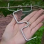 THEGIRL8B 10 Cái Dụng cụ kéo nhánh cây trái cây, Thiết bị định hình nhánh cố định hình kim loại, Dụng cụ mô hình hình hình chữ M Nhánh nặng uốn cong Dụng cụ uốn cành cây cảnh