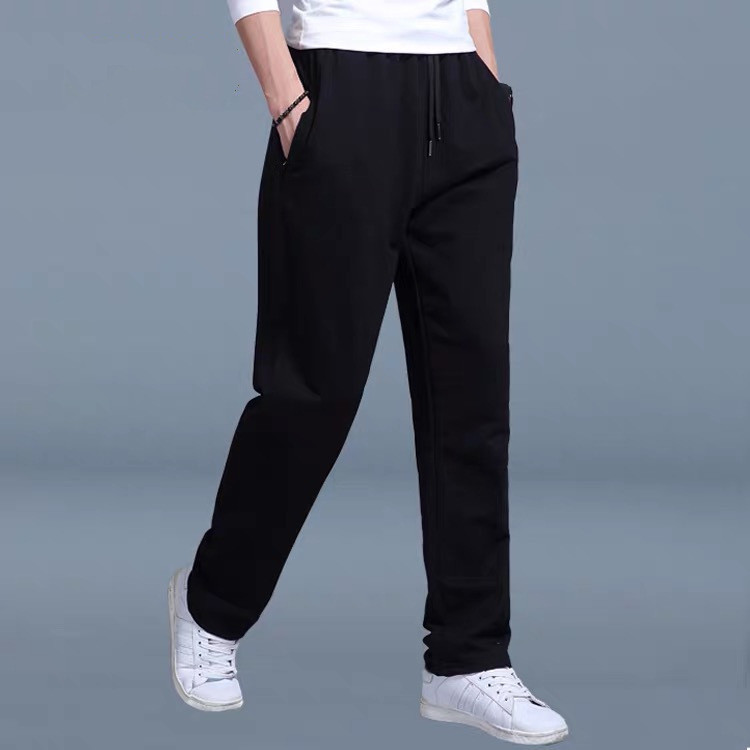 CK6620 Quần thể thao nam, form dài thẳng, chất liệu mỏng và co giãn tốt, phù hợp người plus size.