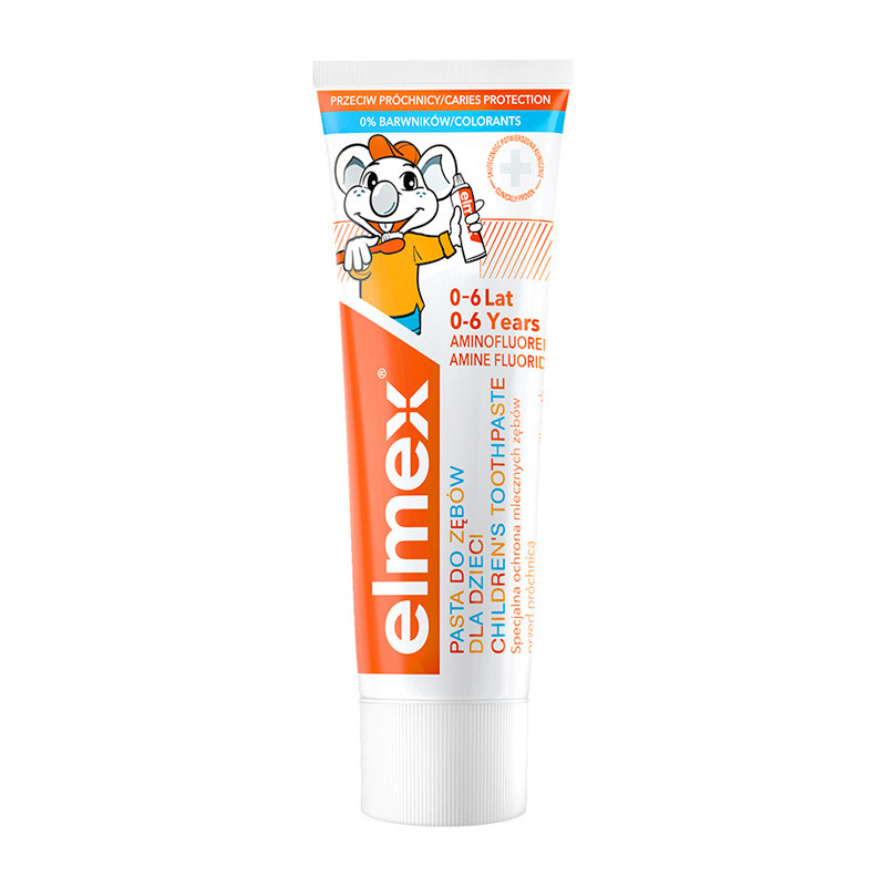 Swiss elmex elmex Kem Đánh Răng Trẻ Em Vệ Sinh Răng Miệng Nhu Cầu Hàng Ngày 6-12 Tuổi Kem Đánh Răng Fluoride Đức CHQF