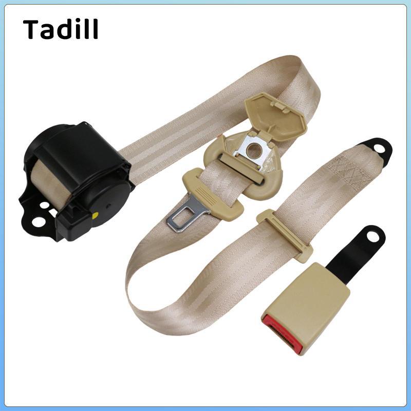 Dây đai an toàn, Dây rút tự động có nút nhấn Dây đai xe tải 3PT có thể điều chỉnh cho xe tải Van Xe buýt