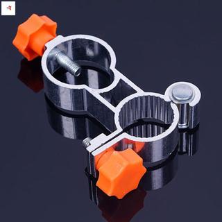 Ghế câu cá ngoài trời bằng hợp kim nhôm với kẹp đứng đa năng, phù hợp cắm trại và sử dụng trong sân vườn.