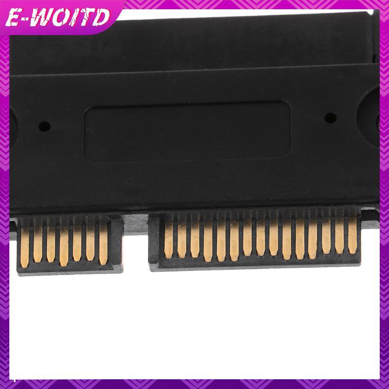 E-WOITD 6Gbps SFF 8482 SATA sang SATA Angleputer Adapter Đầu Thẳng Bền Di Động Cho PC Chất Lượng Cao E-WOITD