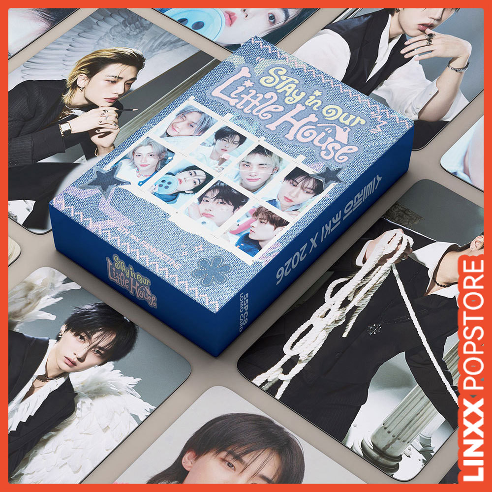 LINXX 55 Chiếc Ở Lại Trong Ngôi Nhà Nhỏ Của Chúng Tôi Series Lomo Cards Stray Kids Kpop Photocards Sưu Tập Người Hâm Mộ Quà Tặng Nhóm Nam Hàn Quốc Thần Tượng Hàng Hóa Quạt Văn Hóa Bộ Thẻ Kỷ Niệm