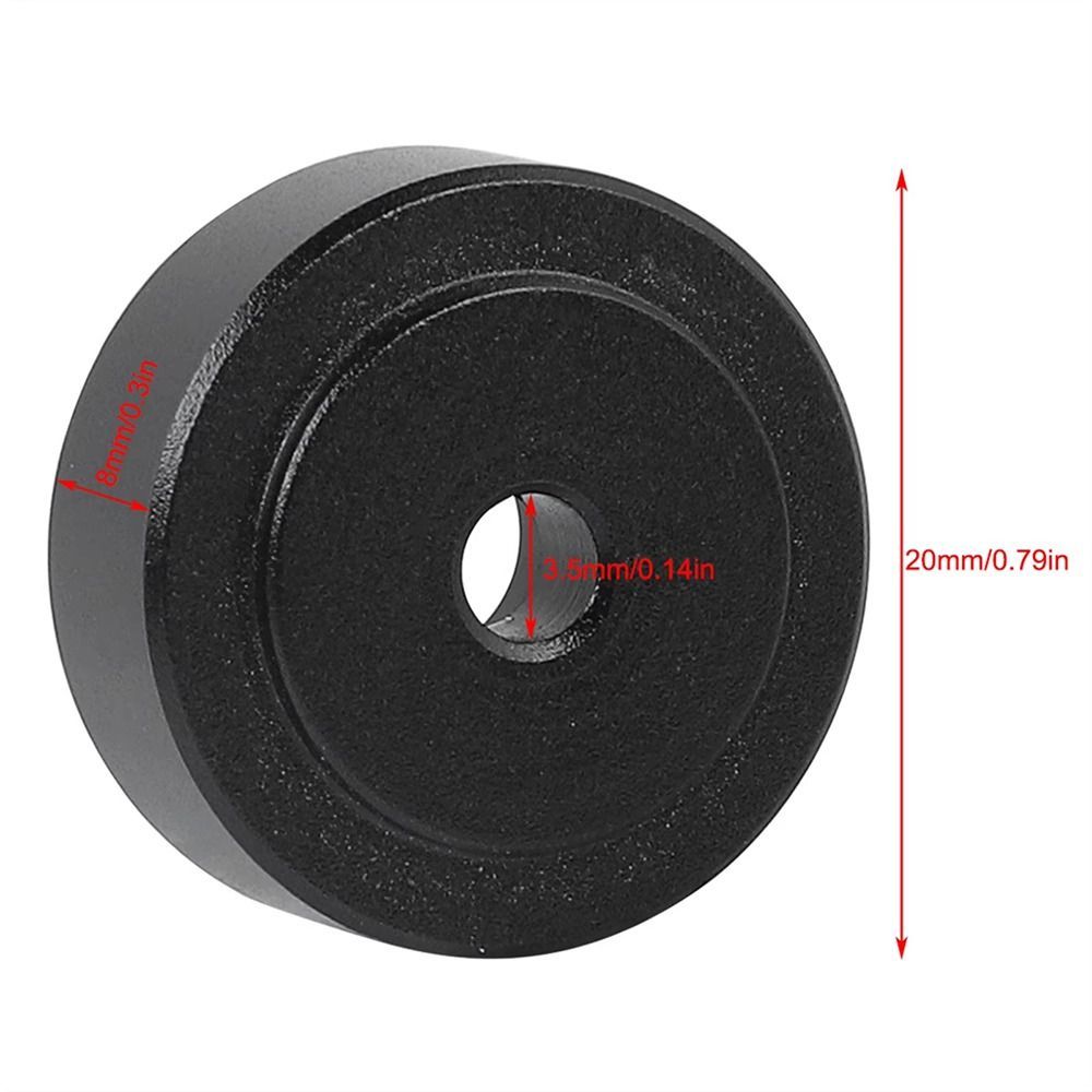 STABFOAM 1 / 4 Miếng đệm chân, Đế loa HIFI hợp kim nhôm, Đế khuếch đại cách ly chống sốc bền 20x8mm Chân đế cho loa Bộ khuếch đại CD