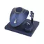 Bộ kết hợp FUHUIOT Giá để đồ trang sức, Giá đỡ trưng bày vòng cổ bằng da PU thời trang, Khay lưu trữ Đa năng Thẩm mỹ cao cấp Quầy trưng bày đạo cụ Dresser