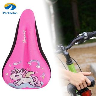Vỏ yên xe đạp trẻ em Perfeclan, đệm ngồi xốp nhớ, vỏ che mưa cho bé gái và bé trai, xe đạp cân bằng