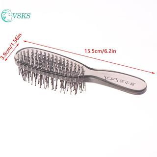 Chenlongshang Bàn Chải Tóc Da Đầu Massage Lược Volumizing Tạo Kiểu Tóc Fine Răng Detangling Dụng Cụ Cho Tóc Dài Ướt Khô Nữ Quà Tặng EN