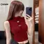 KuZhEN Áo Crop Top Xe Tăng 3D Hoa, Thiết kế Thời Trang Gợi Cảm