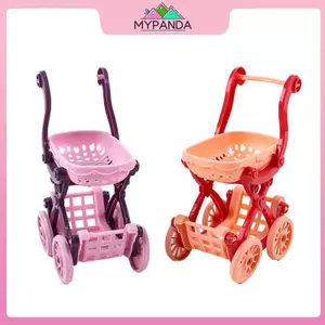 MYPANDA Nhà Búp Bê Phụ Kiện Nội Thất Cô Gái Nhà Chơi Đồ Chơi Giỏ Hàng Quà Tặng DIY.