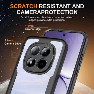 Dành Cho Redmi Note 15 Pro Pro + Plus Note 14 4G 5G 360 Ốp Điện Thoại Plus Flip Cover 360° Ốp lưng bảo vệ chống sốc bằng silicon mềm hai mặt