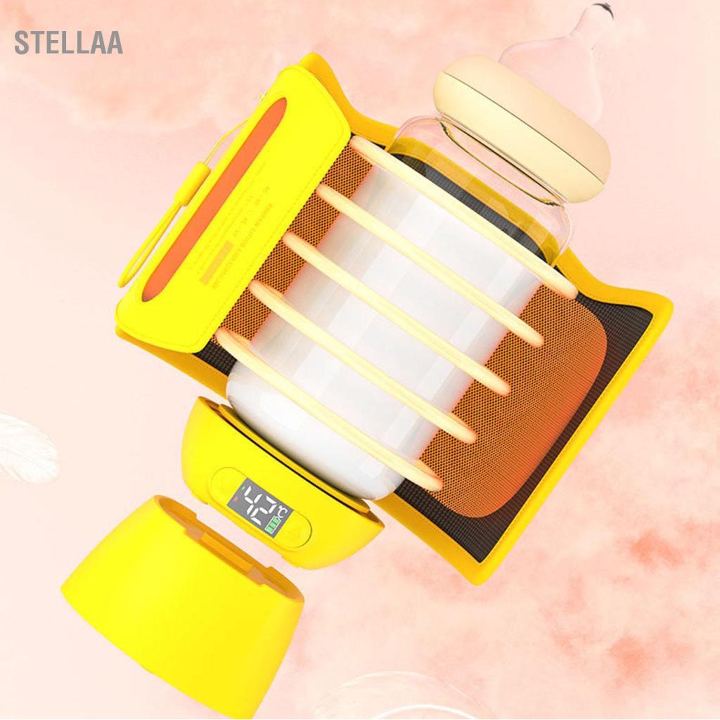 Stellaa Máy hâm sữa Stellaa Đa chức năng Sưởi ấm thông minh Bình sữa cầm tay nhanh có điều khiển nhiệt độ thông minh dành cho du lịch