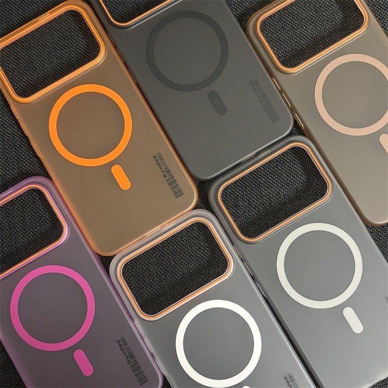 Ốp Điện Thoại Cho Xiaomi Poco F8 F7 F6 F5 Pro / Ultra Poco X5 X6 X7 Pro Matte Trong Suốt Từ Tính Vỏ Mỏng Chống Rơi