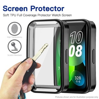 Ốp bảo vệ TPU mạ mềm + phim full trong suốt cho Huawei Band 11 Pro/Band 11
