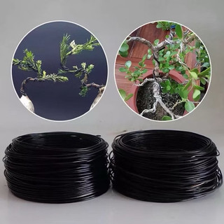 (CUỘN 5 MÉT) Dây nhôm đen uốn cây cảnh, uốn kiểng bonsai hàng nhập khẩu loại 1