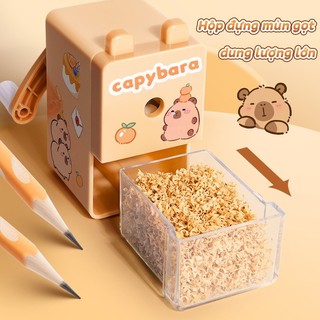 Gọt Bút Chì Dụng Cụ Học Tập Sáng Tạo Dành Cho Học Sinh Cấp 1, Đi Kèm Cơ Chế Quay Tay Trơn Tru
