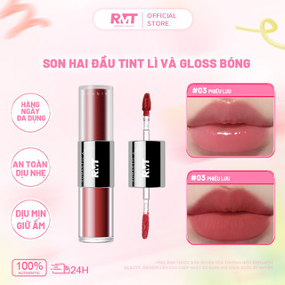 Romantic Beauty Son Kem Lì Mist Party 2 Đầu Màu Nude Matte Không Trôi Không Dính Ly