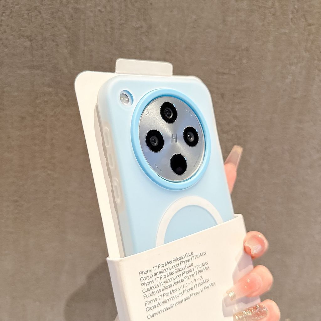 Jelly 2 trong 1 cho OPPO Findx9 Ốp điện thoại x8pro Vỏ bảo vệ đơn giản từ tính mờ