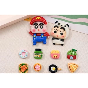 Set Charm Shin Đồ Ăn Mini Cute – Combo Donut, Khoai Tây, Pizza Kawaii Siêu Đáng Yêu- Set charm gắn dép siu hot 2026