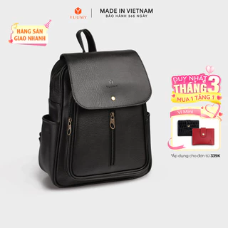 Balo Yuumy (Thời trang nữ basic đựng vừa A4 - Balo da YBA5)