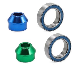Bộ chuyển đổi vòng bi kim loại và vòng bi 10x15x4mm 6893X cho tRAXXAS Slash 4X4 Rustler Stampede Nâng cấp các bộ phận phụ kiện