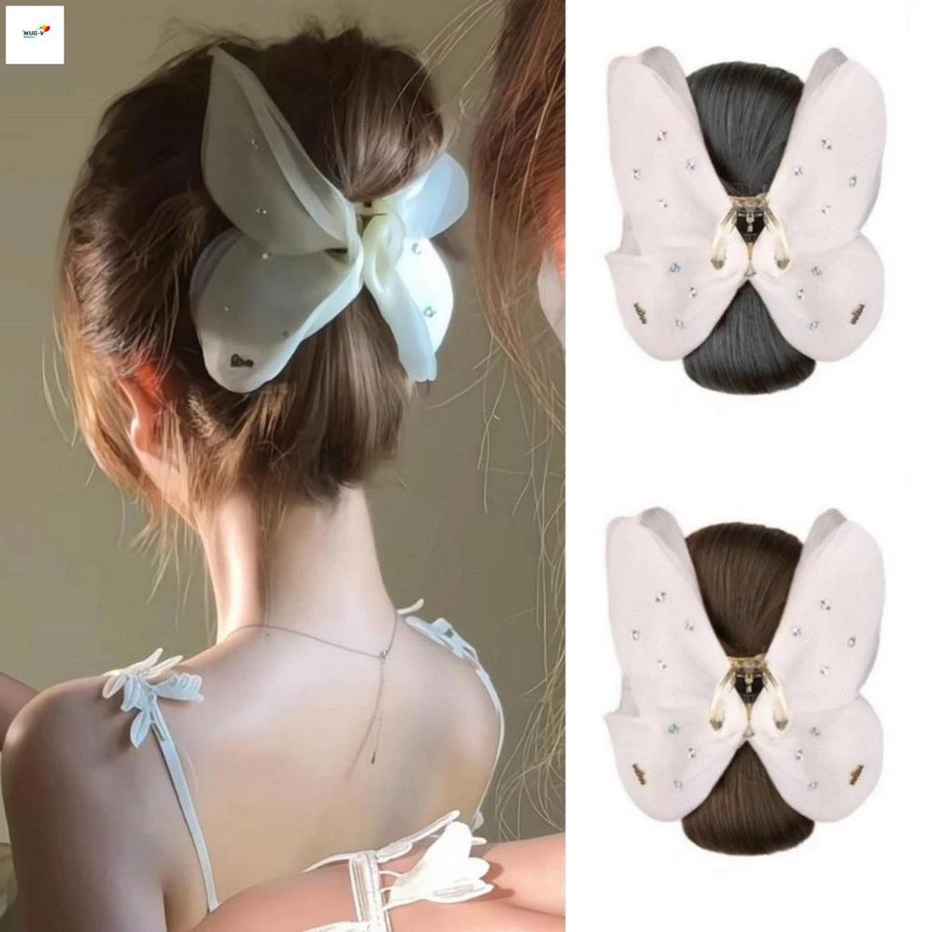 Lớp updo tóc và kẹp xộn cho bun tóc, phù hợp với nữ và bé gái hàng ngày
