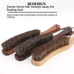 Chổi tay JKDESIGN, Bàn chải lông ngựa làm sạch 27,5cm, Bàn chải ghế gỗ tại nhà
