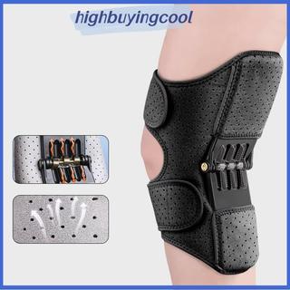 Nẹp hỗ trợ đầu gối rebound lò xo có thể điều chỉnh, thoáng khí, giúp tăng áp và ổn định khớp gối