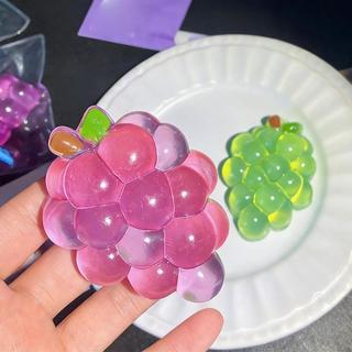 Squishy Trái Cây Nho Thần Tài Đồ Chơi Bóp Giảm Căng Thẳng Tay Đồ Chơi Chống Lo Âu Trái Cây Co Giãn Chậm Tăng Cảm Giác Đồ Chơi
