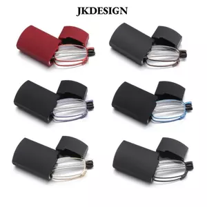 JKDESIGN Bao gồm kính Kính mắt lão thị xoay thời trang di động