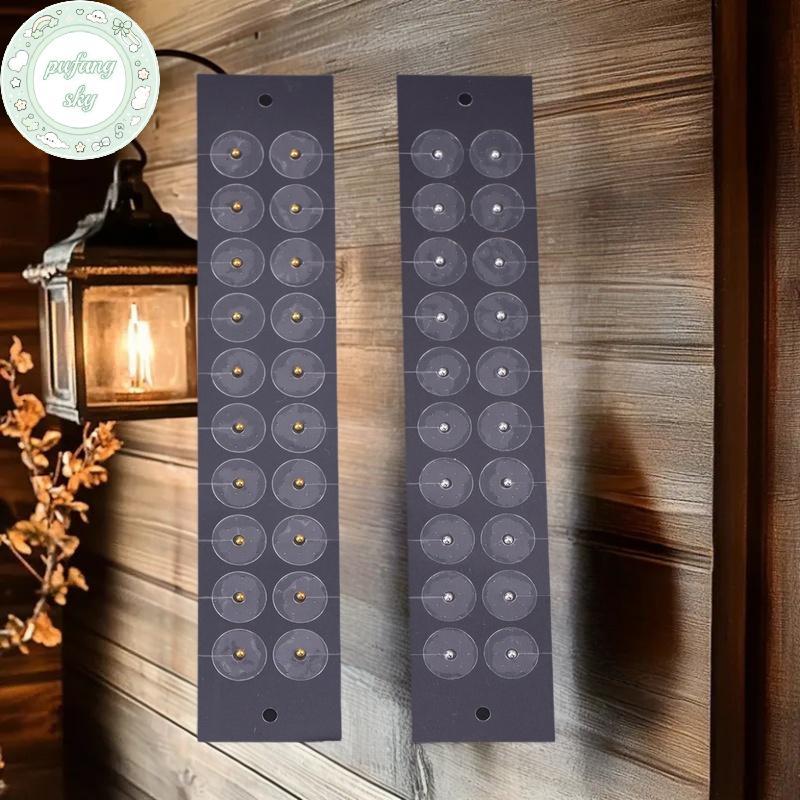 PUSKY 100 Chiếc Tai Đính Hạt Miếng Dán Auriculotherapy Thoáng Khí Bấm Tai Báo Chí Hạt Miếng Dán Stier Bấm Huyệt Hạt Miếng Dán VN
