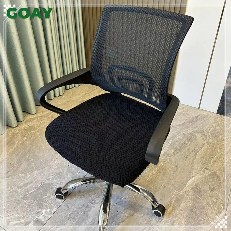 GOAY 1 Miếng Nhung Ghế Văn Phòng Coverputer Xoay Ghế Co Giãn Hiện Đại Trượt Có Thể Giặt Được Slipcovers Có Thể Tháo Rời Bụi VN
