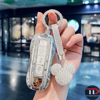 Vỏ chìa khóa xe Porsche Thích hợp cho vỏ chìa khóa Porsche Paramela Panamera Cayenne Clasp Macan911 Xe cao cấp Nữ