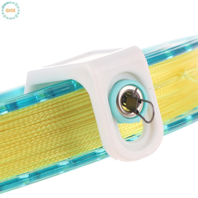 GHX 1 Miếng Ngoài Trời Tròn Màu Xanh Cầm Cho Fying Diều 100-400M Diều Cuộn Cuộn Bánh Xe Lửa Dây Tay Cầm Bay Dụng Cụ Dây Xoắn VN