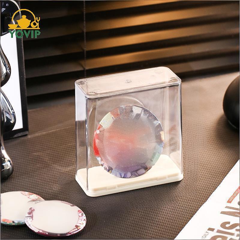 Hộp trưng bày cá nhân huy chương đa chức năng YOVIP, Hộp lưu trữ hình chữ nhật có thể nhìn thấy bằng nhựa trong suốt có thể nhìn thấy VN