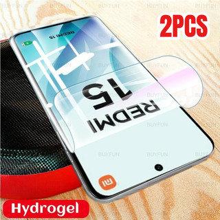 2 Miếng Dán Bảo Vệ Màn Hình Matte Frosted Film Cho Redmi 15C 15 4G 5G Chống Gián Điệp Riêng Tư Chống Ánh Sáng Xanh Hydrogel Phim Cho Redmi Note 15 15 15R Pro Pro + 5G HD Phim Mềm Chống Thấm Nước Trong Suốt