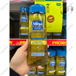 Dầu gội Mixa bebe 300ml dòng Bio  dưỡng tóc bóng mượt an toàn cho bé từ sơ sinh