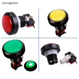 [Hộp lưu trữ] 1 Nút ấn 45mm Nút Arcade Led Micro Switch Bộ công tắc nút nguồn 12V Xanh / Vàng / Đỏ / Trắng / Xanh Đẹp
