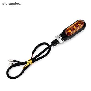 [Hộp lưu trữ] Đèn LED báo rẽ Mini xe máy màu hổ phách Đèn tín hiệu định hướng Intermitentes Moto cho Cafe Racer Đẹp
